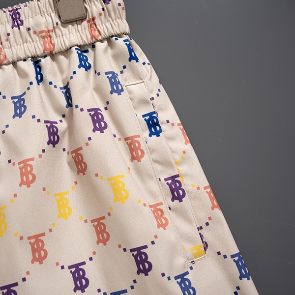 ブランドハーフパンツ素材ディテール